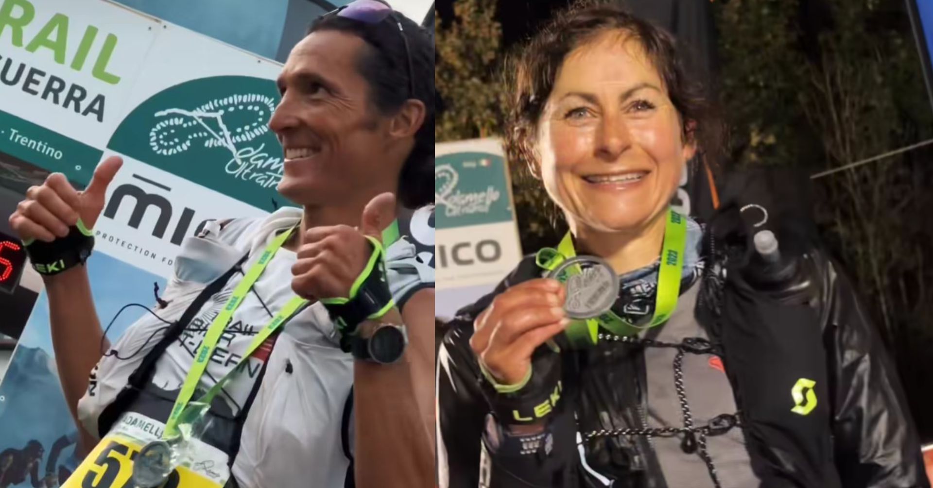 DAY 2 | Walter Manser e Karola Rennhack vincono la 100 km dell'Adamello Ultra Trail.